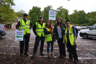 Staff at Walk for Wildlife Event 2017