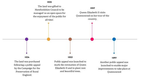 Simple timeline graphic