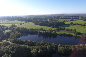 View over Bodenham Lake
