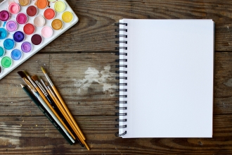 paper and paint box