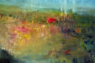 bright coloured impressionist style painting