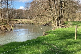 View of river in winter