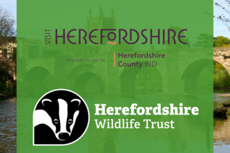 visit herefordshire and hwt logo 
