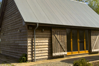 Front of the Barn at Birches Farm