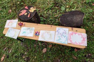 Example artwork done at one of the drop-in art sessions