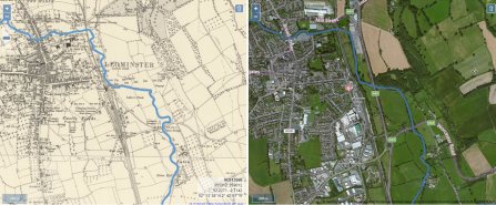 Maps of the Lower Lugg Valley