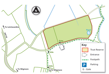 Parky Meadow site map
