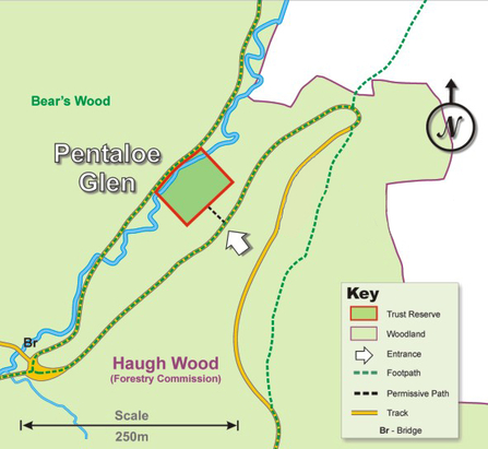 Pentaloe Glen site map