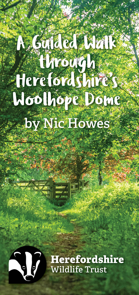 Woolhope Dome Guided Walk Leaflet cover